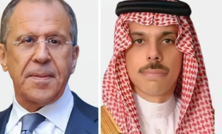 مباحثات فيصل بن فرحان ولافروف لتعزيز أمن واستقرار المنطقة
