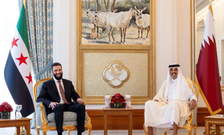 أمير قطر والأسد: دعم للاستقرار وبوادر تقارب دبلوماسي