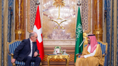 ولي العهد يبحث مع رئيس سويسرا تعزيز الشراكة الاستراتيجية