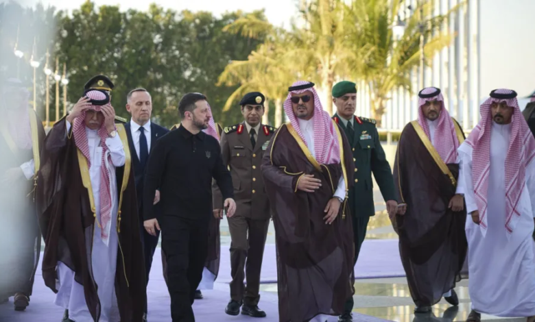 زيلينسكي في جدة: جهود سعودية لحل الأزمة الأوكرانية