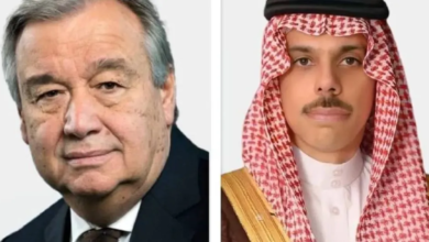 فيصل بن فرحان وغوتيريش: تنسيق أممي سعودي لمواجهة الأزمات