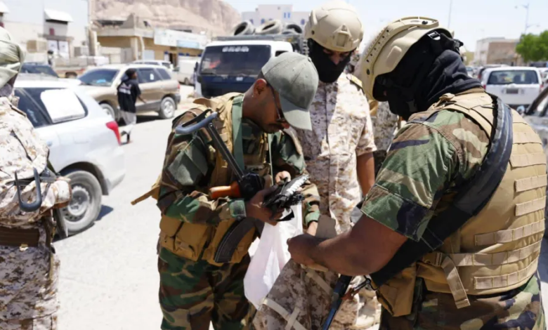 حضرموت: حملة أمنية مشددة لمواجهة السلاح المنفلت