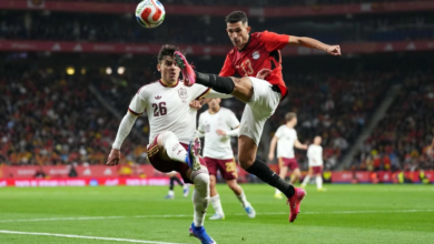 بـ10 لاعبين.. منتخب مصر يفرض التعادل على إسبانيا ودياً
