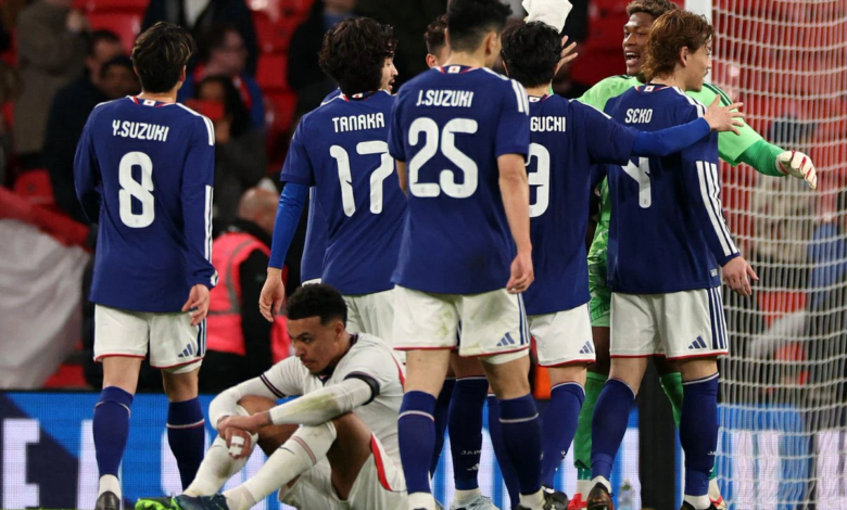 فوز تاريخي لمنتخب اليابان على إنجلترا: مورياسو يرد بعد 36 عاماً