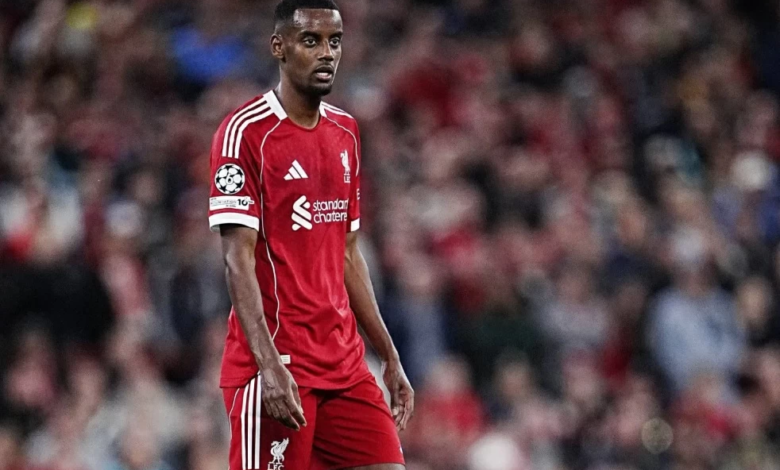 عودة ألكسندر إيزاك لتدريبات ليفربول قبل قمة دوري الأبطال