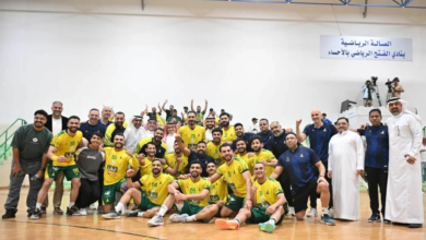 تتويج نادي الخليج بلقب الدوري السعودي لكرة اليد