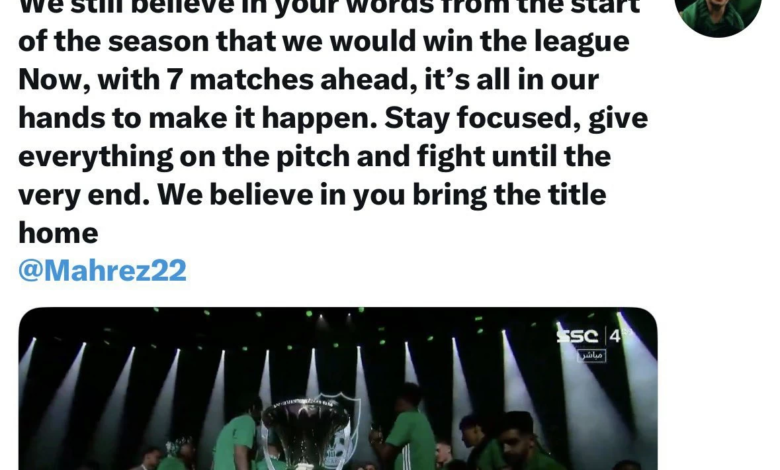رياض محرز يشعل طموح جماهير الأهلي في الدوري السعودي