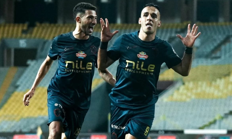 ملخص ونتيجة مباراة الزمالك والمصري اليوم في الدوري