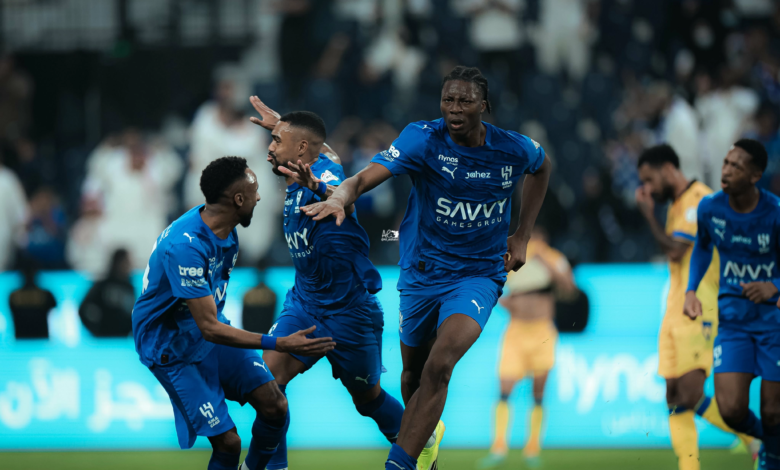 محمد قادر ميتي يسجل أول أهدافه مع الهلال ويكسر رقمه الفرنسي