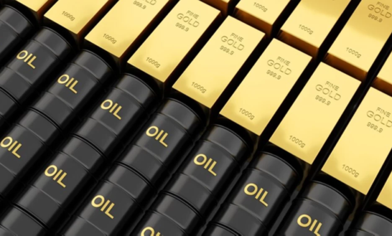 تراجع أسعار الذهب اليوم واستقرار النفط فوق 110 دولارات