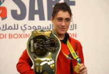 ريناد جمال تحصد الذهب في بطولة حزام السعودية للملاكمة