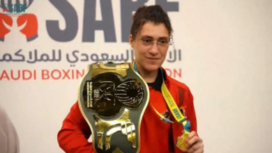 ريناد جمال تحصد الذهب في بطولة حزام السعودية للملاكمة