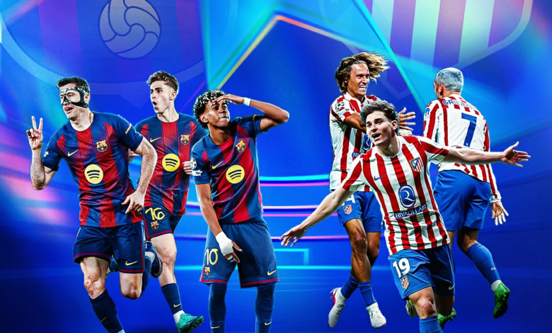 مباراة برشلونة وأتلتيكو مدريد: قمة دوري أبطال أوروبا