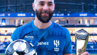 كريم بنزيما يسجل الهاتريك رقم 20 في مسيرته مع الهلال