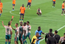 طرد أبو الشامات في مباراة الأهلي والفيحاء: تفاصيل الأزمة