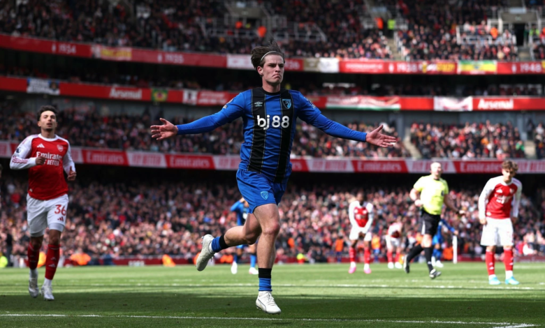 خسارة أرسنال أمام بورنموث 2-1 تشعل صراع الدوري الإنجليزي