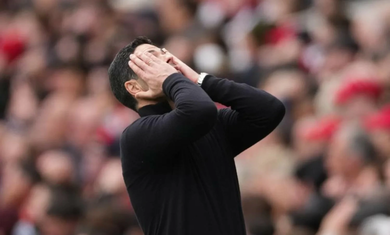 خسارة أرسنال أمام بورنموث: أرتيتا يصفها بالضربة على الوجه