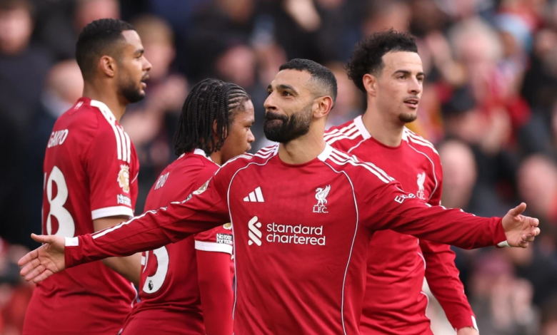 أرقام محمد صلاح التاريخية مع ليفربول في الدوري الإنجليزي