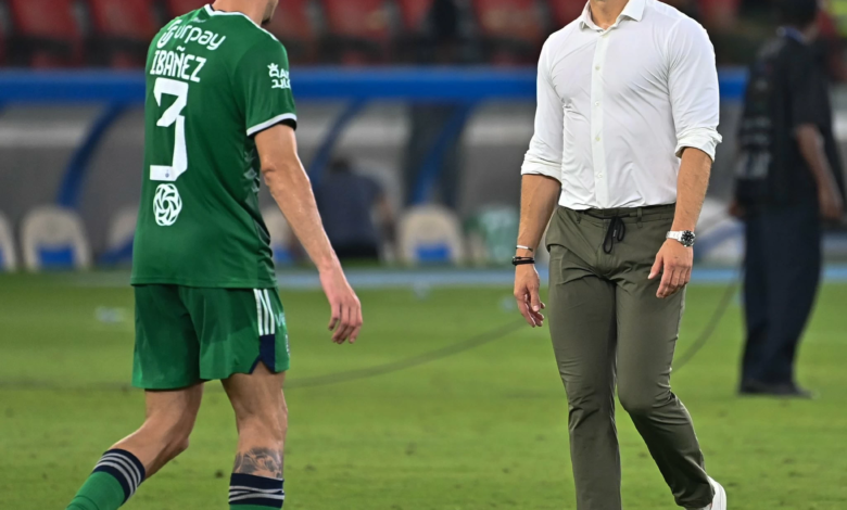 يايسله مدرب الأهلي: تركيزنا بالملعب قبل قمة الدحيل الآسيوية