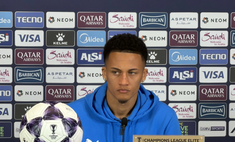 لوكاس سيلفا: مباراة الدحيل والأهلي صعبة ونحن جاهزون