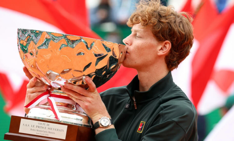 يانيك سينر يتوج ببطولة مونتي كارلو على حساب ألكاراز