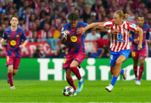 أتلتيكو مدريد يطيح ببرشلونة ويتأهل لنصف نهائي أبطال أوروبا