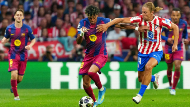 أتلتيكو مدريد يطيح ببرشلونة ويتأهل لنصف نهائي أبطال أوروبا