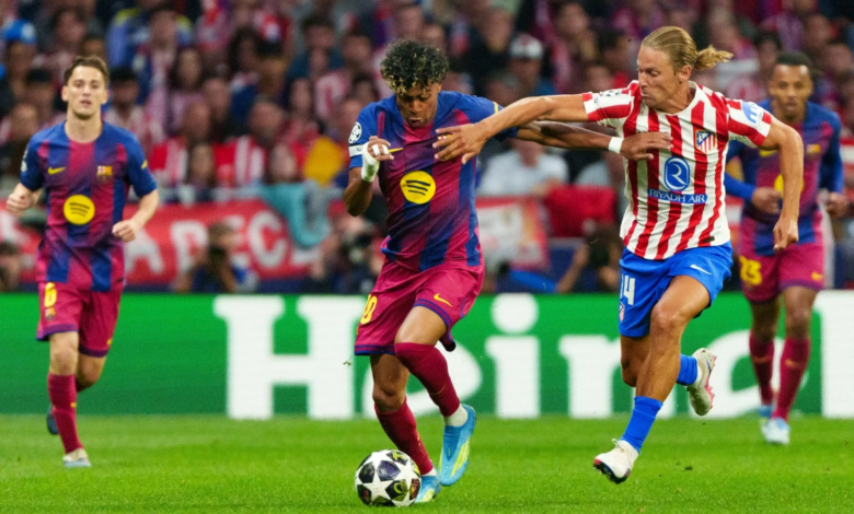 أتلتيكو مدريد يطيح ببرشلونة ويتأهل لنصف نهائي أبطال أوروبا