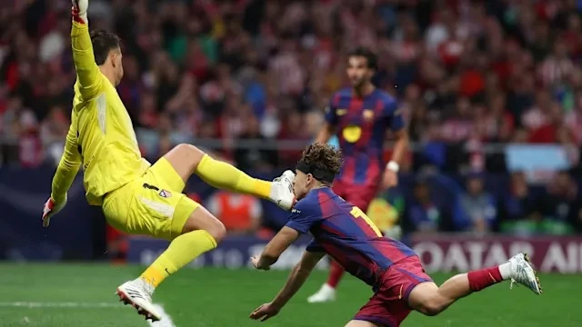 برشلونة يشكو يويفا رسمياً بعد الإقصاء من دوري الأبطال