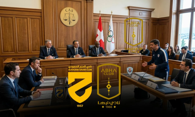 قرارات محكمة CAS النهائية بشأن قضايا أندية دوري روشن