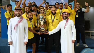 نادي الاتحاد يتوج بلقب دوري كرة الماء السعودي 2025