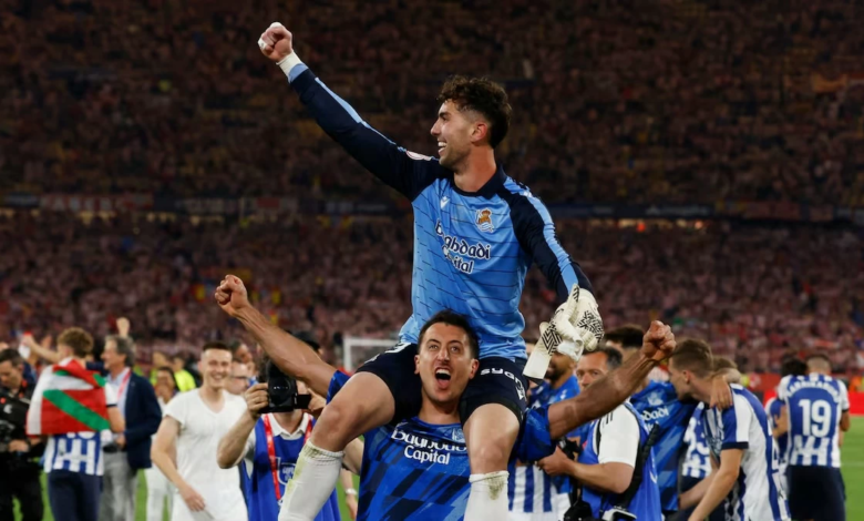 ريال سوسيداد بطل كأس الملك بعد فوز مثير على أتلتيكو مدريد