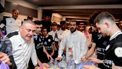 رئيس الشباب يحشد الجماهير للقب الخليجي الثالث تاريخياً