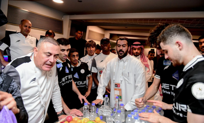 رئيس الشباب يحشد الجماهير للقب الخليجي الثالث تاريخياً