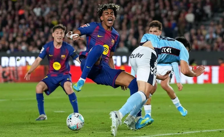 إصابة لامين يامال: غياب 5 أسابيع يهدد مشاركته بكأس العالم