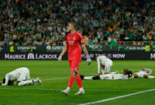 ريال مدريد يتعثر بتعادل مع بيتيس ويبتعد عن لقب الليغا