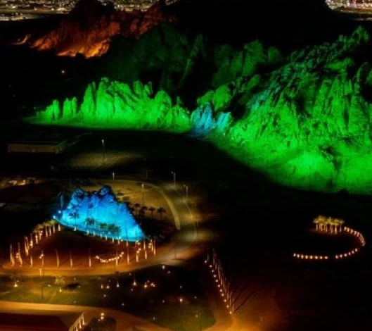 جبال حائل تحتفي بإنجاز الأهلي الآسيوي في لفتة وطنية