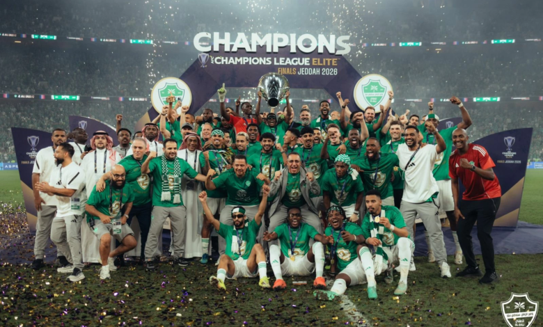 الأهلي السعودي بطلاً لآسيا للمرة الثانية ويحصد البطولة 54
