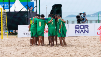 السعودية وفلسطين: صراع على برونزية الألعاب الشاطئية