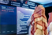 مؤشر الأسهم السعودية يرتفع هامشياً بتداولات 5.3 مليار ريال