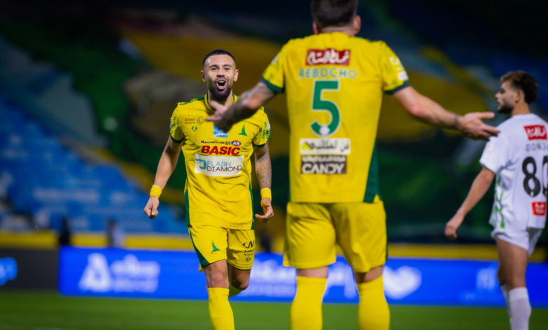 فوز الخليج على النجمة 3-1 في الجولة 30 من دوري روشن السعودي