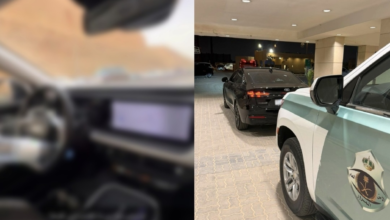 ضبط قائد مركبة في الرياض لتركه مقعد القيادة أثناء السير