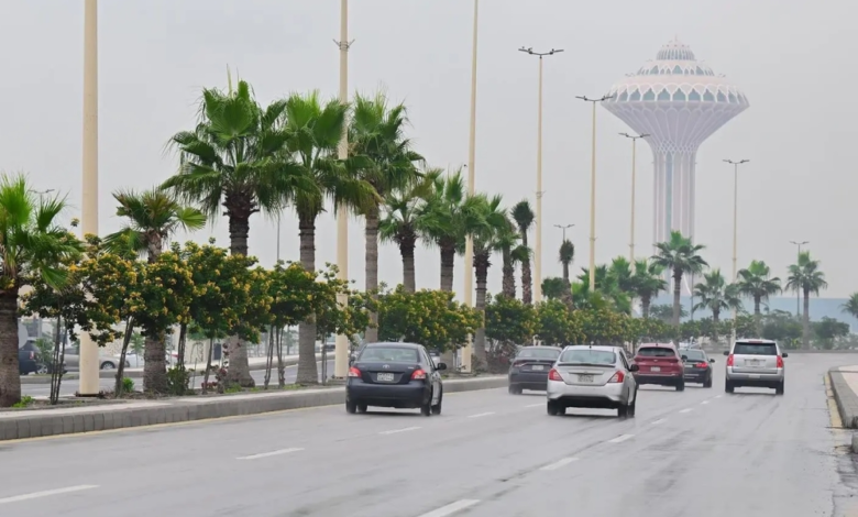 المركز الوطني للأرصاد: أمطار غزيرة وارتفاع الحرارة