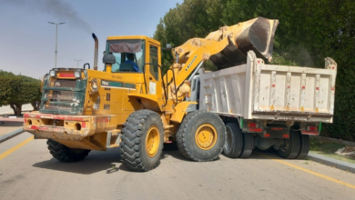 بلدية اللهابة ترفع 2303 أطنان من النفايات | تحسين المشهد الحضري