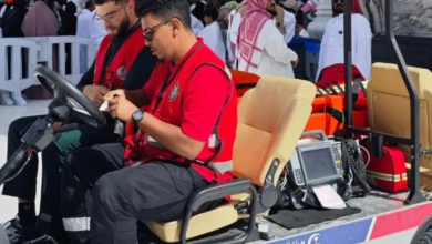 الهلال الأحمر السعودي يباشر 69 ألف بلاغ في مكة والمدينة