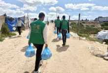 مركز الملك سلمان للإغاثة يوزع 24 ألف وجبة ساخنة في غزة