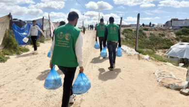 مركز الملك سلمان للإغاثة يوزع 24 ألف وجبة ساخنة في غزة