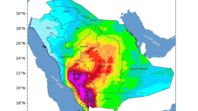 المركز الوطني للأرصاد يطلق خدمة خرائط مناخية عبر الأقمار