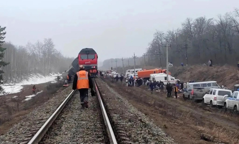 إصابة 55 شخصاً في حادث قطار في روسيا: التفاصيل الكاملة