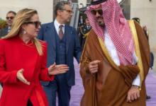 مغادرة رئيسة وزراء إيطاليا جدة بعد تعزيز العلاقات
